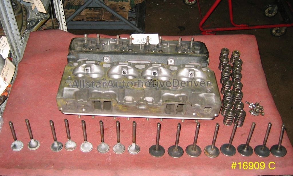 GM/CHEVY 350/5.7L VORTEC ENGINE REBUILDABLE CYLINDER HEADS A/B 1996 