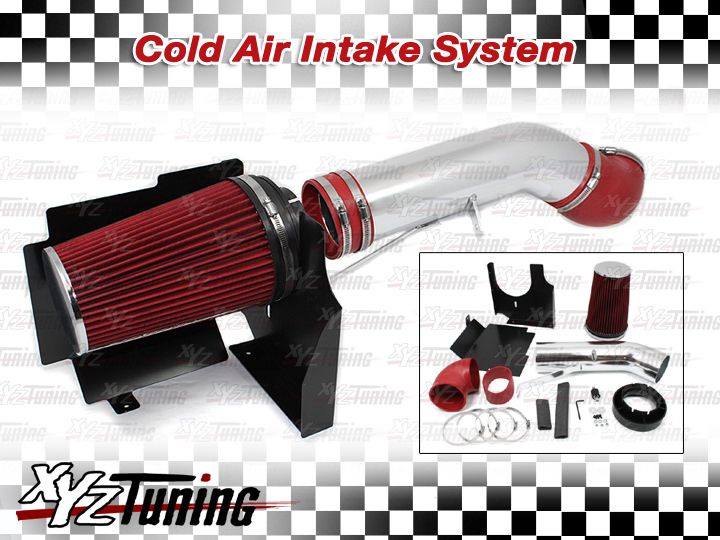   /Chevy V8 4.8L/5.3L/6.0L Heat Shield Cold Air Intake System + Filter