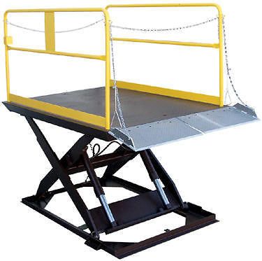 truck scissor dock lift 84 x 96 wl 100 10