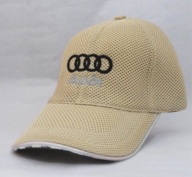  New Audi Black Red White Mesh Cap Hat A4 A5 A6 TT S3 S4 S6 R8 Q5 Q3 