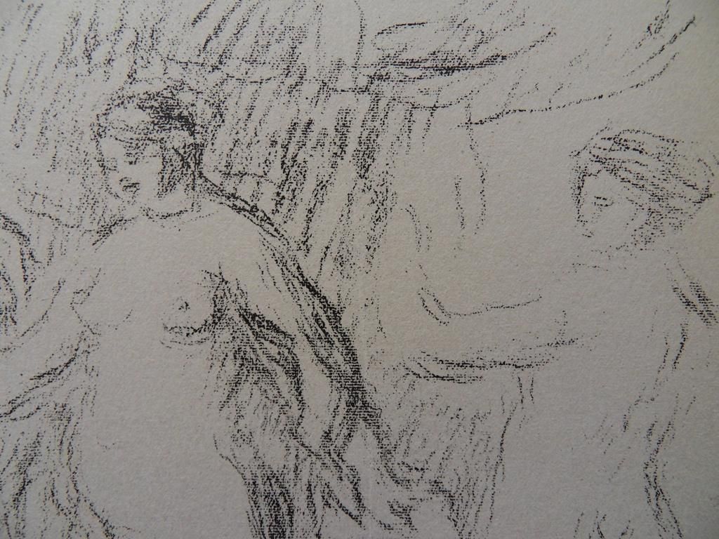 Renoir RARE Lithographie Originale Mourlot 1951