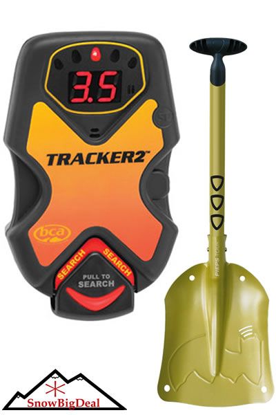 BCA Tracker 2 Avalanche Beacon DTS Digital Avy Transceiver & Free Snow 