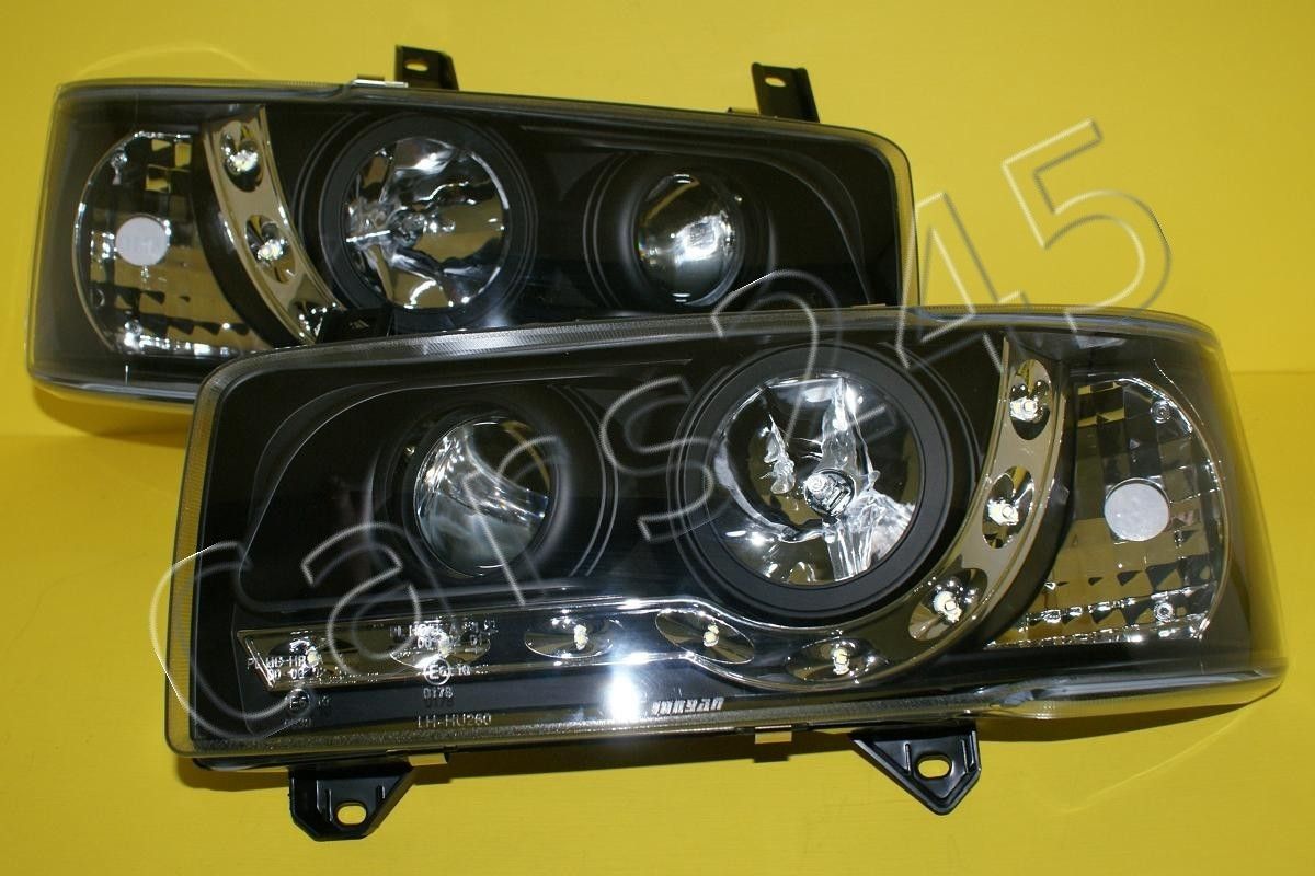 VW Eurovan Multivan Caravella T4 1990 1997 DRL Projector Headlights 