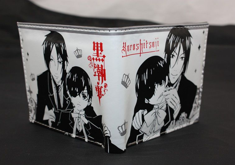   Butler    Sebastian and Ciel Anime Money Wallet Purse New ( Style B