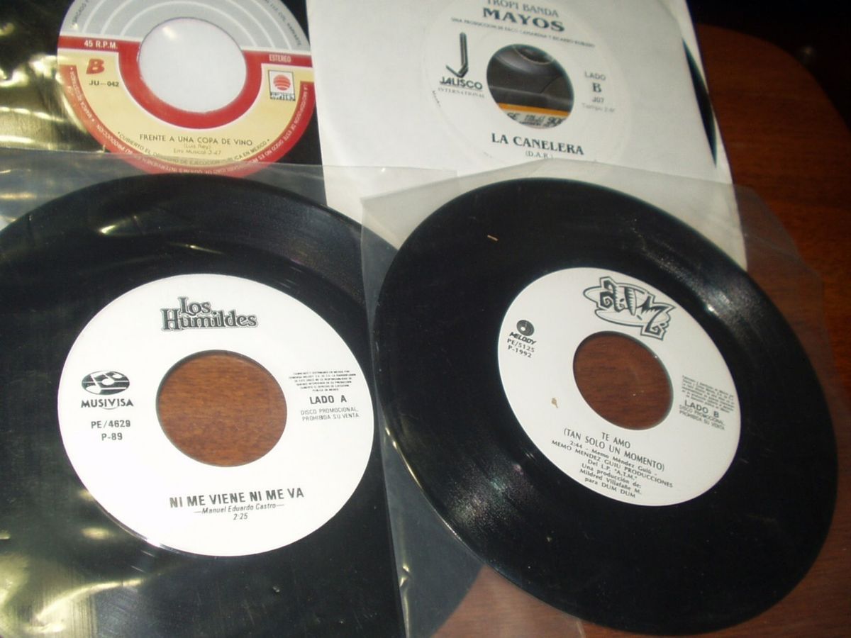   Records 45 RPM Grupera and Banda Music Near Mint See Photos 3