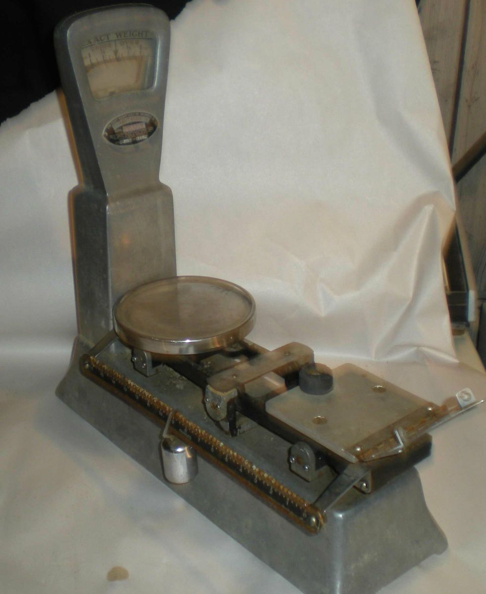 1943 EXACT WEIGHT SCALE COMPANY, BALLANCE SCALE