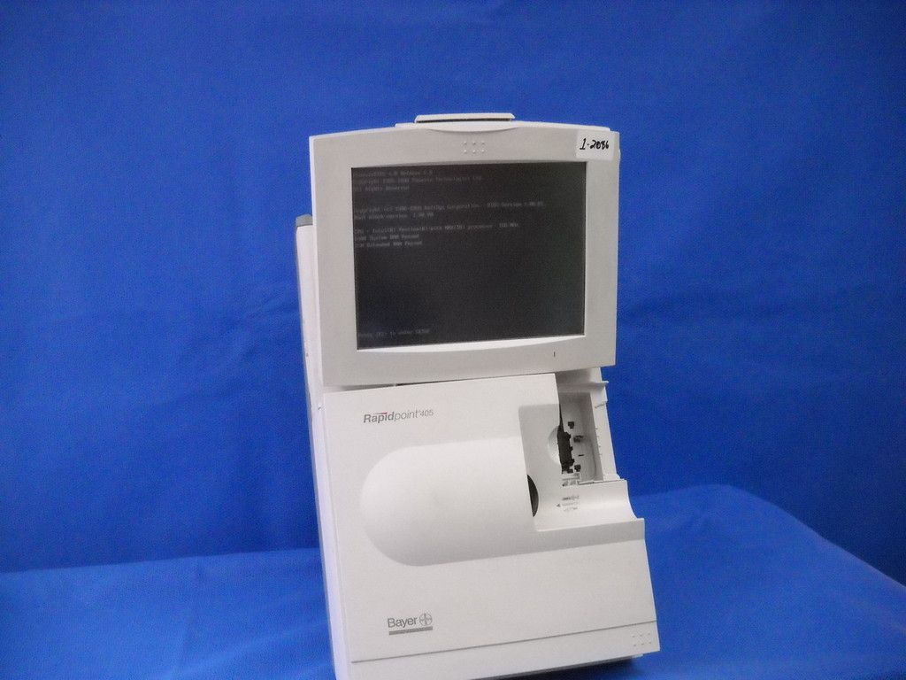 Bayer Rapid Point 405 Blood Gas Analyzer