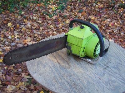 Vintage Beaird Poulan Super 250A S25DA Top Handle Arborist Chainsaw 14 