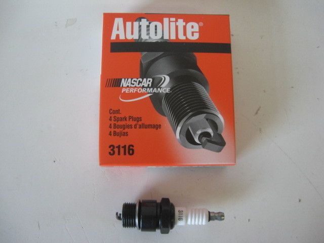 MANY IH Case Tractor Autolite 3116 18mm spark plug set 4 FOUR