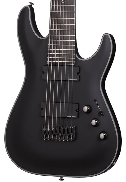 Schecter Blackjack SLS C 8 EX Active Satin Black SBK C8 EX A