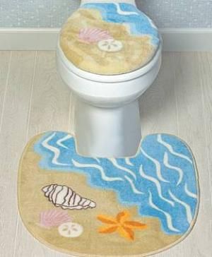 piece bath rug lid set new design shipping info