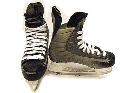 BAUER FLEXLITE 12 HOCKEY SKATES SENIOR 7.5 EE MSRP $599 USED