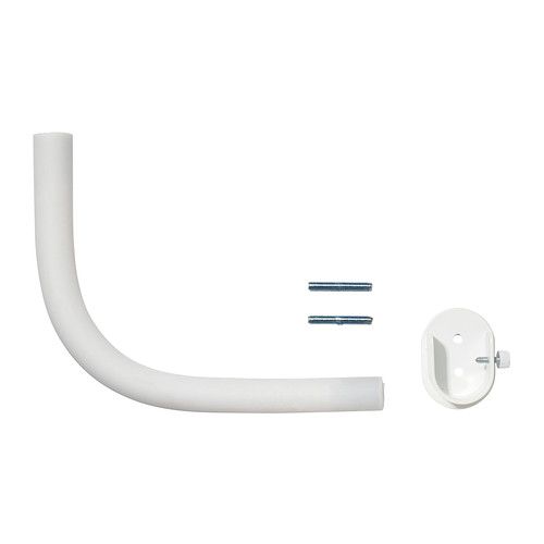 Ikea RÄCKA RACKA Curtain Rod Corner Connector Color White