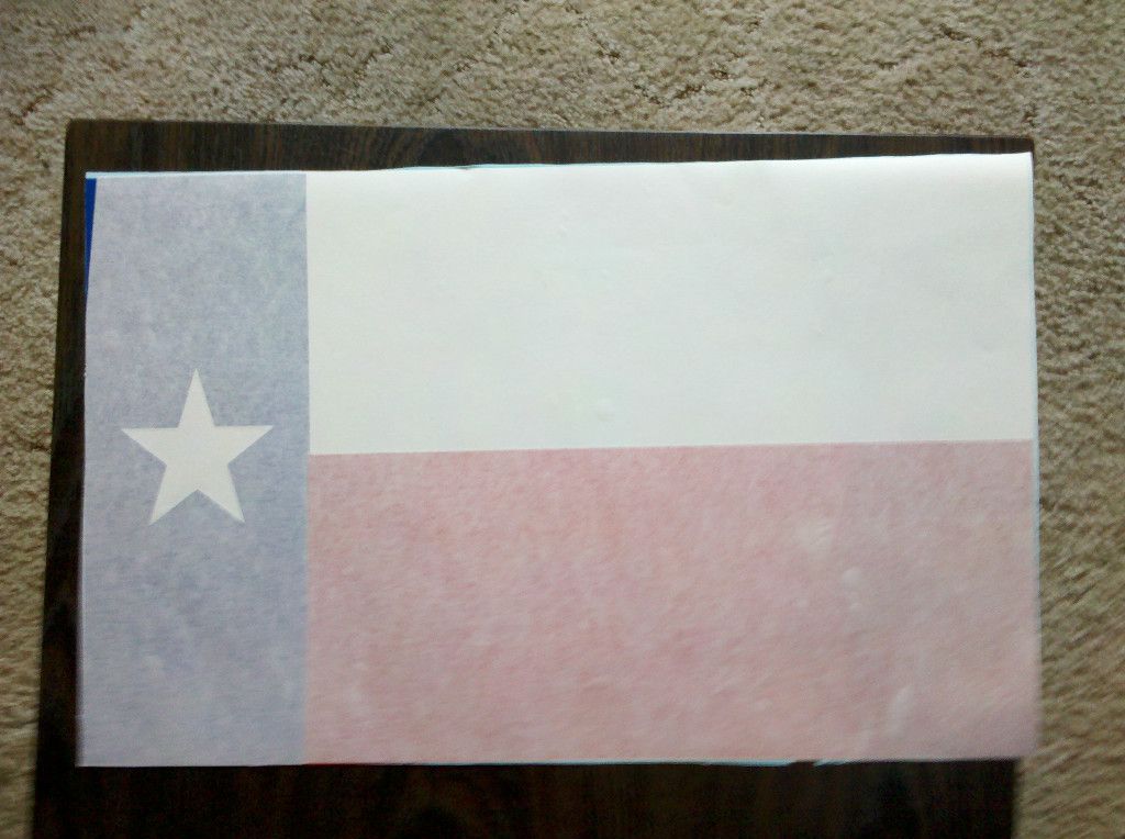 Leather Fire Helmet Underside TEXAS Flag Decal Cairns N5A N6A