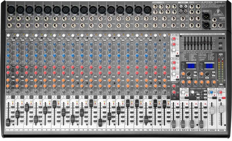 Behringer SX2442FX Eurodesk 24 Channel Mixer New