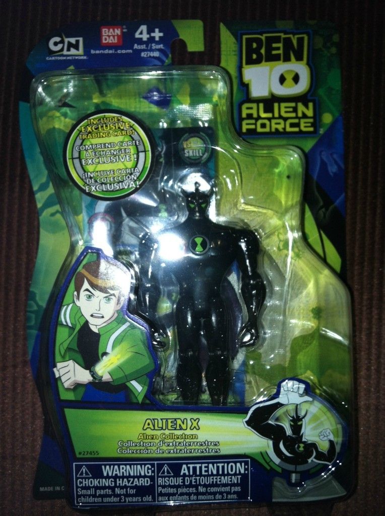 Ben 10 Alien Force ALIEN X Wave 4 Alien Collection 2009 Bandai Action 