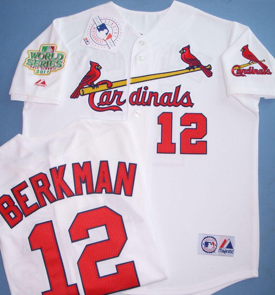 St Louis Cardinals 12 Lance Berkman Jersey