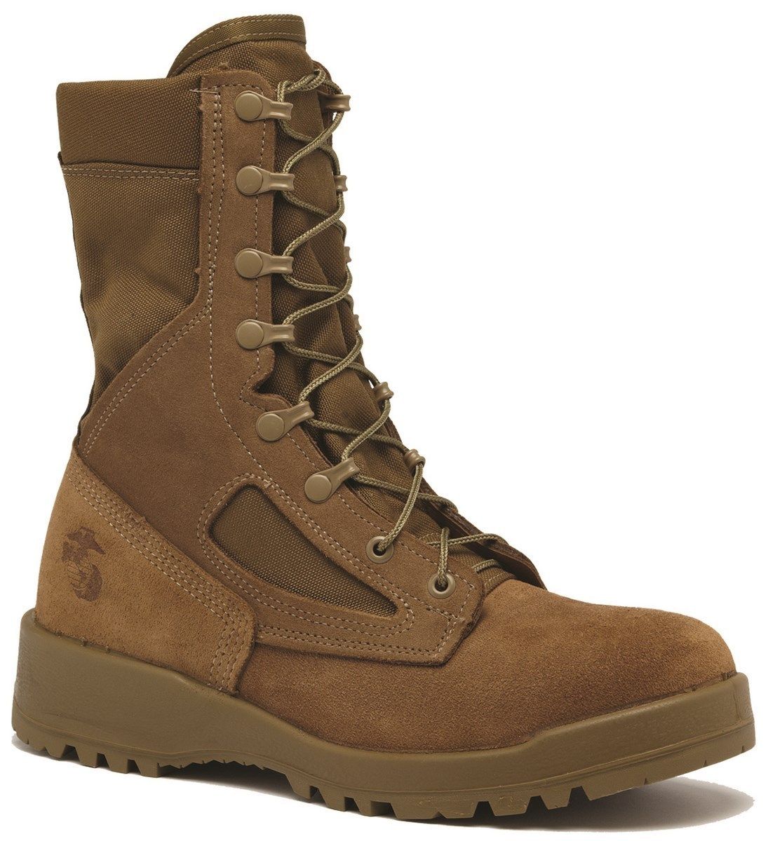 BELLEVILLE 550 ST USMC HOT WEATHER BOOTS 12W REGULAR STEEL TOE