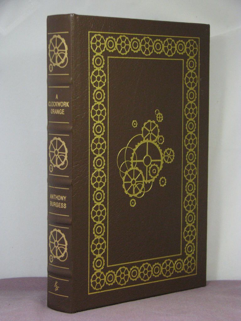   author+intro writer,A Clockwork Orange by Anthony Burgess,Easton Press