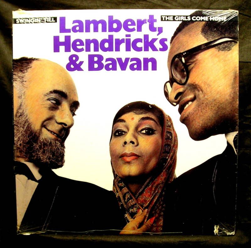 Lambert Hendricks Bevan Swingin Till The Girls LP