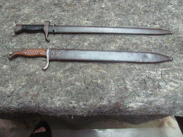   BAYONETS GERMAN 98 05 MAUSER BUTCHER FRENCH M1892 MANNLICHER BERTHIER