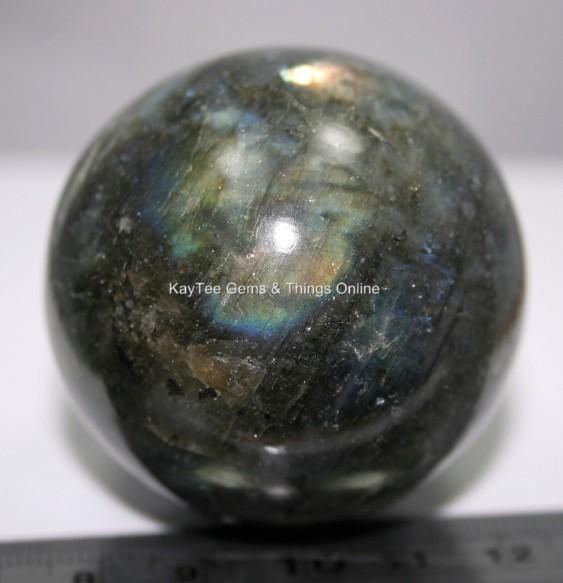 BIG Labradorite Sphere Massage Reiki 4 9 cm AU104