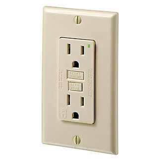 leviton 7599 al gfi gfci outlet 15 amp 120 volt