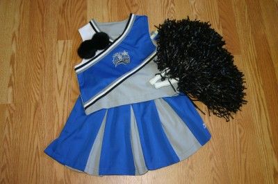 cheerleader costume orlando magic pom poms 10 12