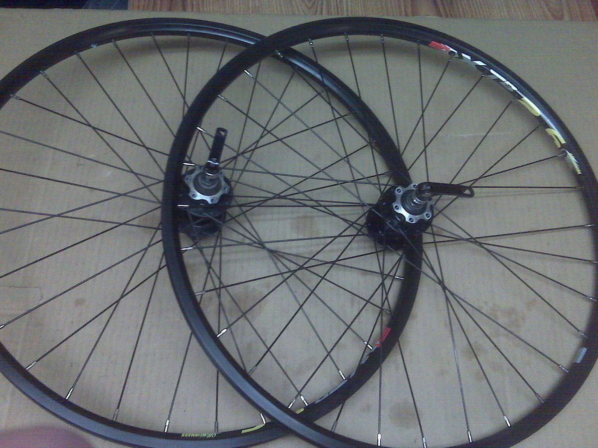   Bike Bicycle 26 inch Wheels XTB 24 Double Wall Rims Disc Hub Rim Brake