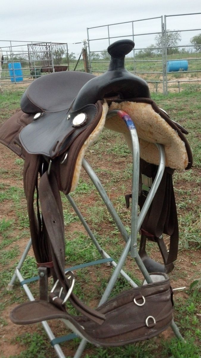 Big Horn Saddlery Haflinger Tree Western Saddle 16 16