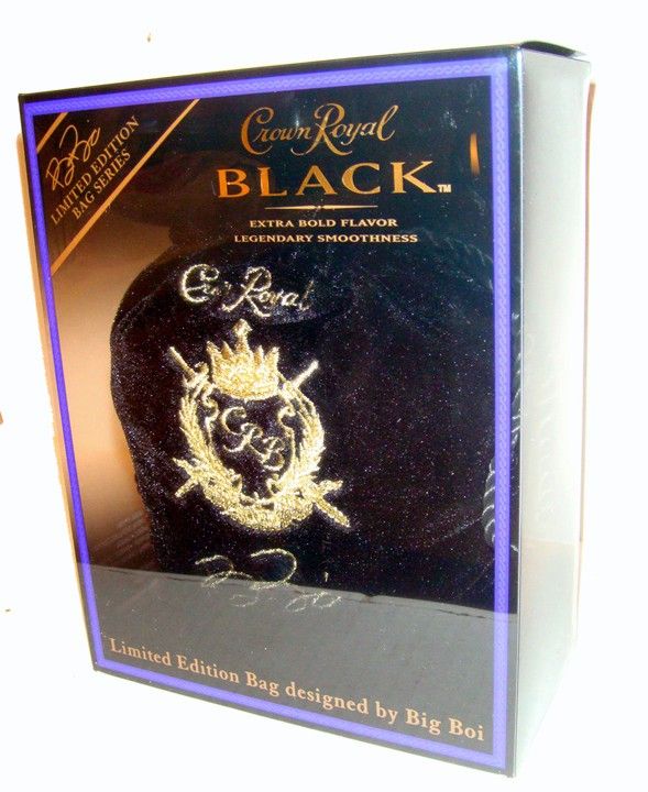   Black Whiskey Signed by Big Boi Limited Edition Bag Series