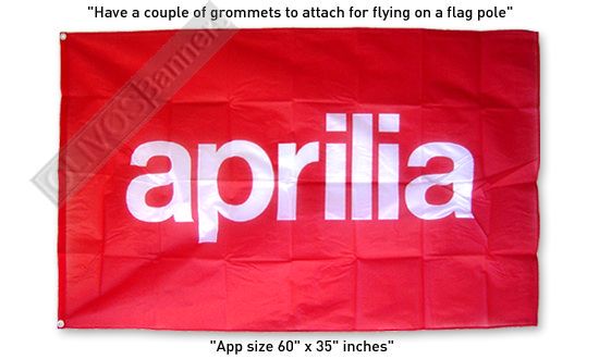 DELUXE 3x5 New Aprilia motorcycle banner flag rsv tuono