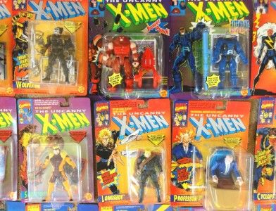 toy biz lot of 44 action figure x men x force