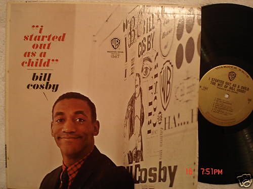 RARE Bill Cosby I Started Out as A Child LP Comedy