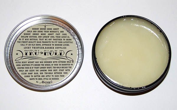 Lucky 13 Barber Supplies Tru True Hold Heavy Pomade Rockabilly 