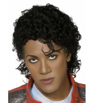 Michael Jackson Beat It or Billie Jean Costume Wig New