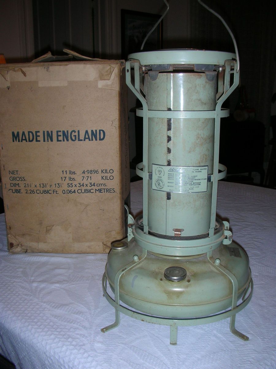 Vintage Aladdin Blue Flame Kerosene Heater