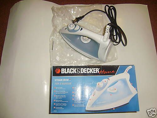 Brand New Black Decker Steam Iron Variable Steam Dial