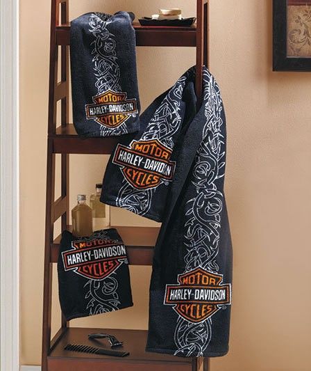 Pc. Harley Davidson® Towel Set makes a great gift for any Harley 