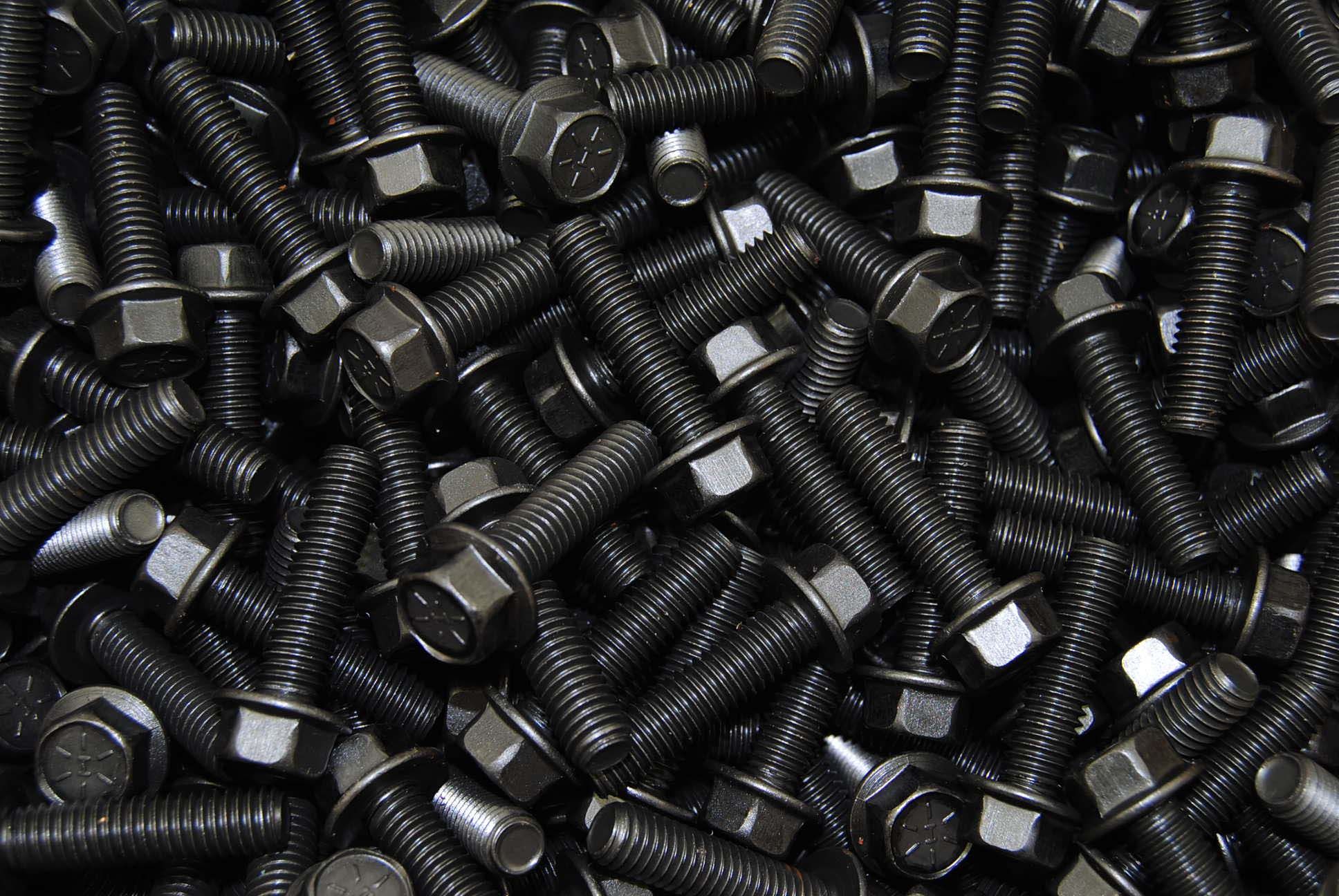 100 Grade 8 Hex Head Flange Bolts 3 8 16 x 1 1 2 Cap Screw