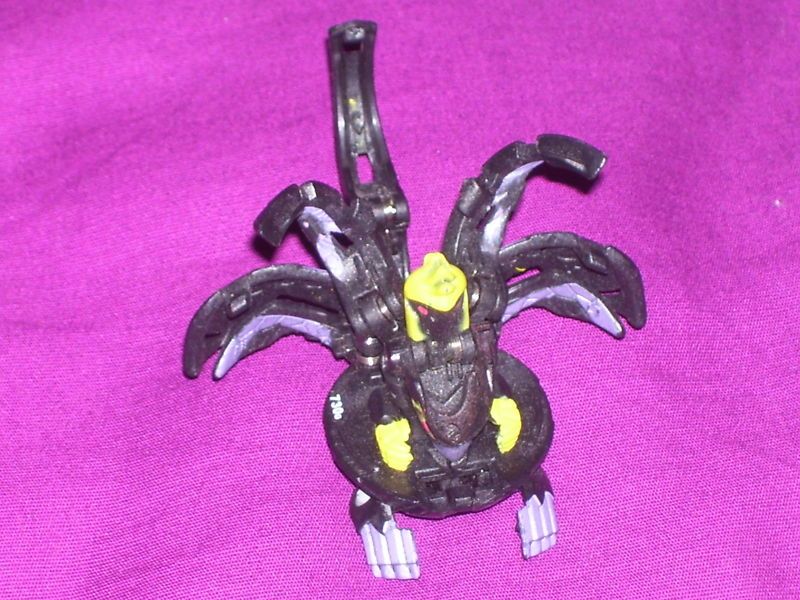 Bakugan Battle Brawler Black Darkus Ingram 730G Retired