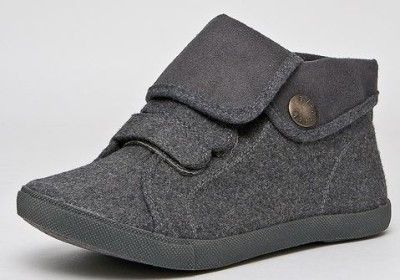 Womens Blowfish Horton Flat Bootie Grey 2 Tone Flannel Size 8