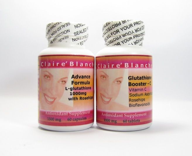 Claire Blanche Advance Whitening Pills with Booster C