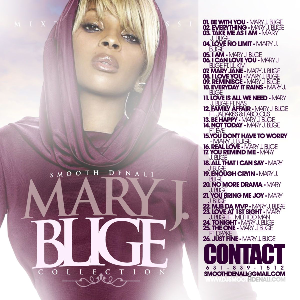 Smooth Denali The Mary J Blige Collection Mixed CD