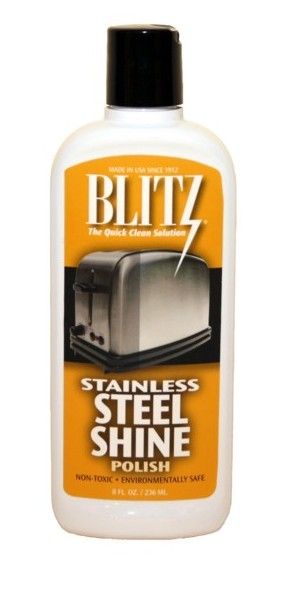   steel shine liquid polish 20641 blitz stainless steel sine liquid