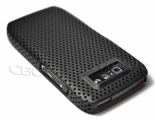 New Black Perforated Hard Case Back Cover for Nokia E71