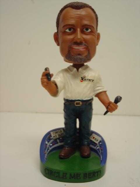 Minnesota Twins Circle Me Bert Bobblehead Bert Blyleven with Card