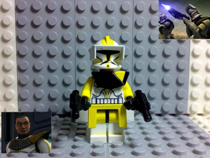 Lego Star Wars Clone Trooper Commander Bly Custom