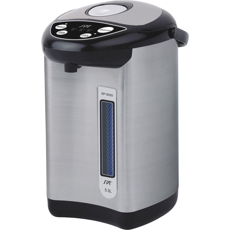 Stainless Steel 5 Liter Hot Water Dispenser, Sunpentown Dispensing w 