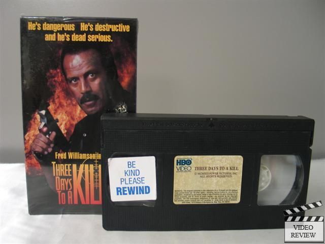   To A Kill VHS Fred Williamson, Bo Svenson, Henry Silva, Chuck Conners